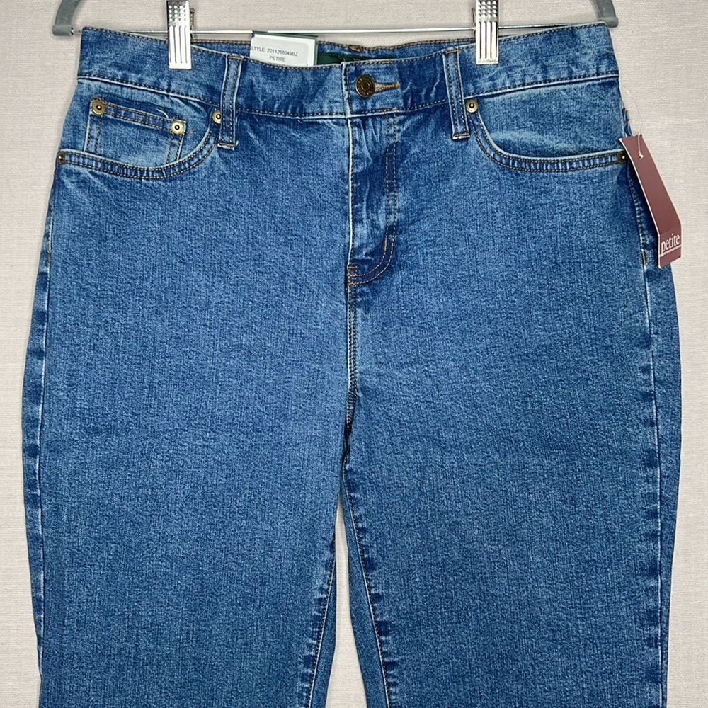 LRL Lauren Ralph Lauren 10P Classic Bootcut Medium Wash/ Mid To High Rise